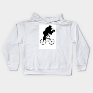 The Gorilla Tall Bike Kids Hoodie